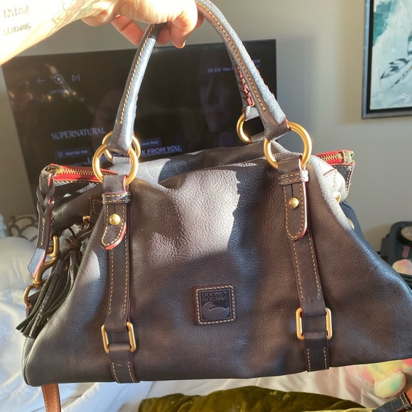 Dooney & Burke Navy Bag - Picture 1 of 16